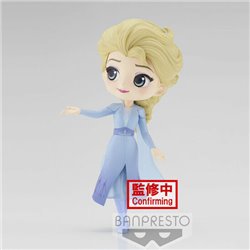 FIGURA ELSA VER.A FROZEN 2 DISNEY CHARACTERS Q POSKET 14CM - Teknashop Ltd