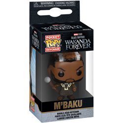 LLAVERO POCKET POP MARVEL BLACK PANTHER WAKANDA FOREVER M BAKU - Teknashop Ltd