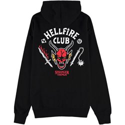 SUDADERA CAPUCHA HELLFIRE STRANGER THINGS - Teknashop Ltd