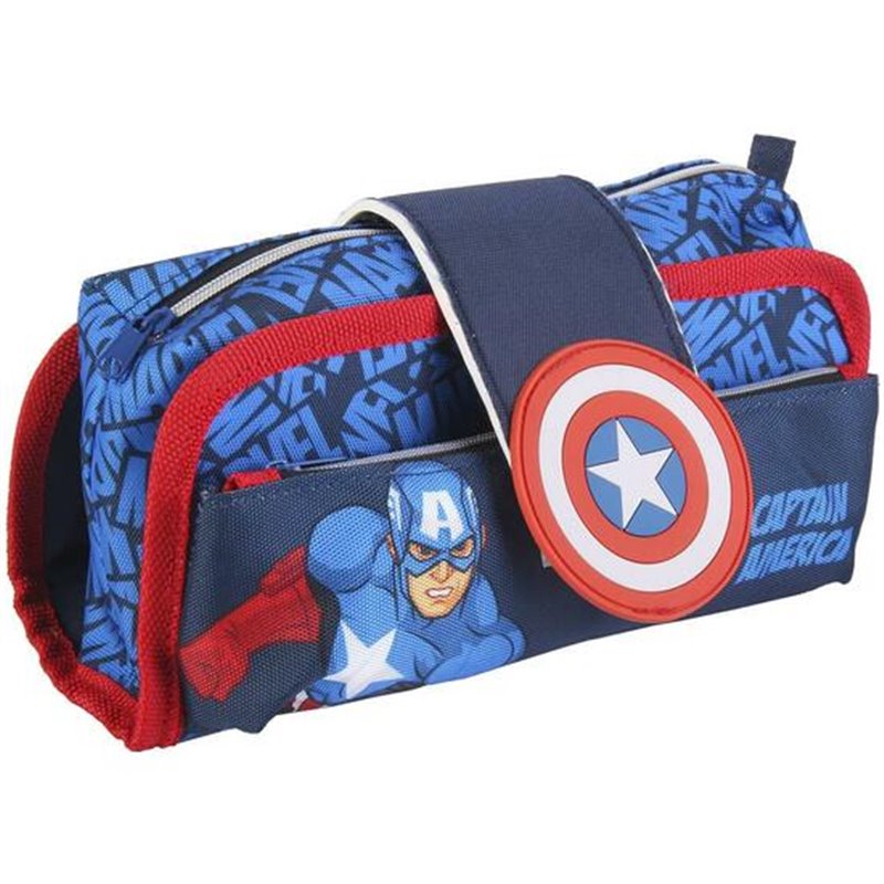 ESTUCHE PORTATODO VELCRO MARVEL BLUE - Teknashop Ltd