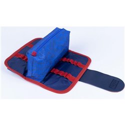 ESTUCHE PORTATODO VELCRO MARVEL BLUE - Teknashop Ltd