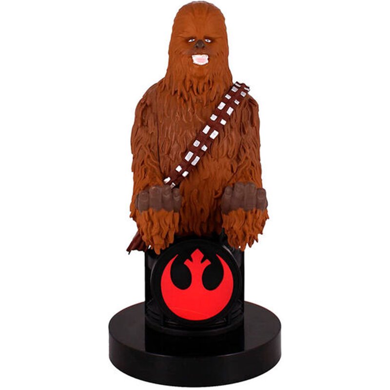 CABLE GUY SOPORTE SUJECION FIGURA CHEWBACCA STAR WARS 20CM - Teknashop Ltd