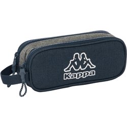 PORTATODO DOBLE KAPPA "DARK NAVY" - Teknashop Ltd