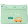 PORTATODO GDE. 2 CREM. FÁCIL LIMPIEZA SAFTA PREESCOLAR "COCHES" - Teknashop Ltd