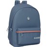 MOCHILA DOBLE PARA PORTATIL 15,6"+USB EL GANSO BASICS "AZUL" - Teknashop Ltd