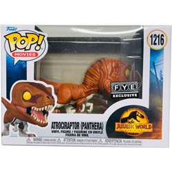 FIGURA POP JURASSIC WORLD 3 ATROCIRAPTOR PANTHERA EXCLUSIVE - Teknashop Ltd