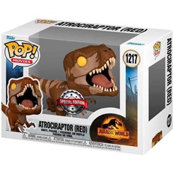 FIGURA POP JURASSIC WORLD 3 ATROCIRAPTOR RED EXCLUSIVE - Teknashop Ltd