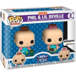 BLISTER 2 FIGURAS POP RUGRATS PHIL & LIL EXCLUSIVE - Teknashop Ltd