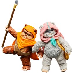 FIGURAS WICKET W WARRICK & KNEESAA EWOKS STAR WARS 9CM - Teknashop Ltd