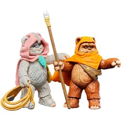 FIGURAS WICKET W WARRICK & KNEESAA EWOKS STAR WARS 9CM - Teknashop Ltd