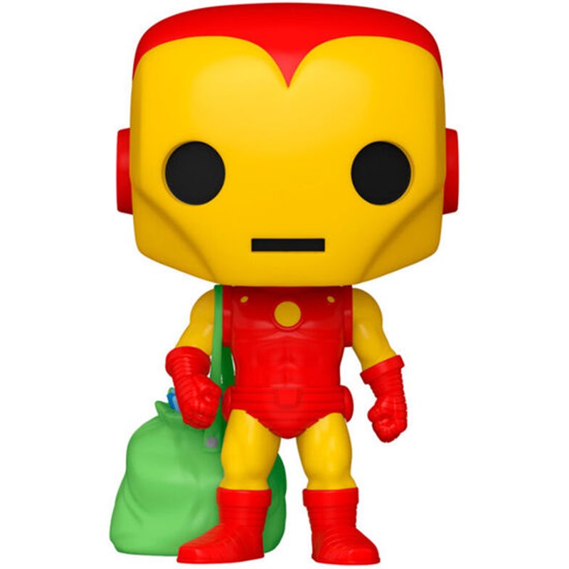 FIGURA POP MARVEL HOLIDAY IRON MAN - Teknashop Ltd