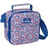 BOLSA TÉRMICA CUADRADA NAIT NAIT "FLORES COIMBRA AZUL" - Teknashop Ltd