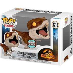 FIGURA POP JURASSIC WORLD 3 ATROCIRAPTOR TIGER EXCLUSIVE - Teknashop Ltd