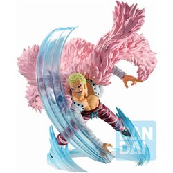 FIGURA ICHIBANSHO DONQUIXOTE DOFLAMINGO DUEL MEMORIES ONE PIECE 9CM - Teknashop Ltd