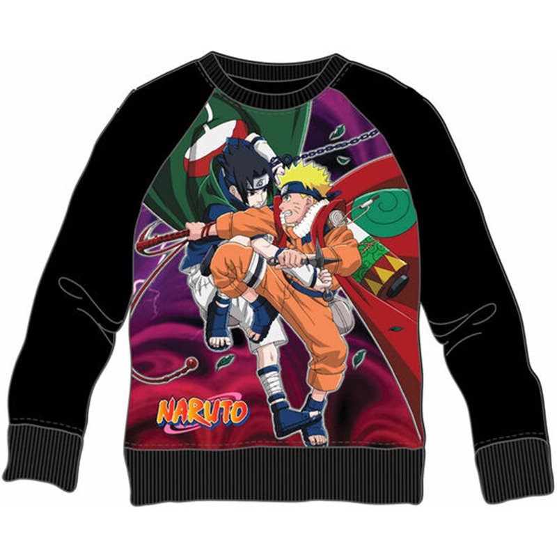 SUDADERA NARUTO SASUKE FIGHT NARUTO INFANTIL - Teknashop Ltd