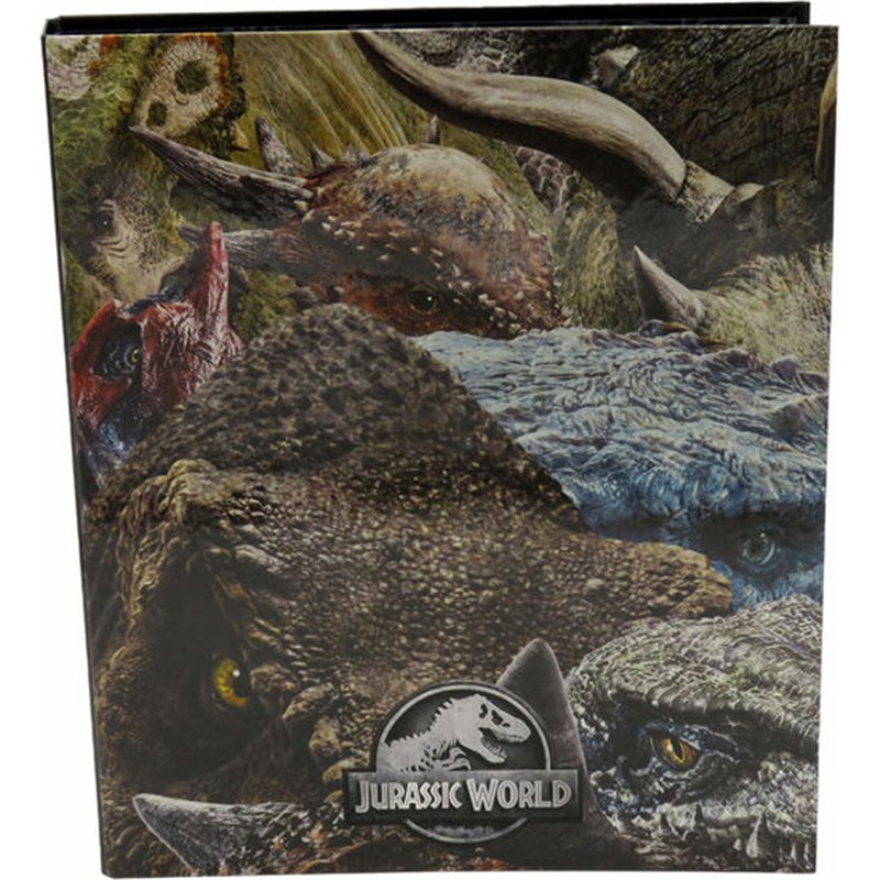 CARPETA A4 ANILLAS JURASSIC WORLD - Teknashop Ltd