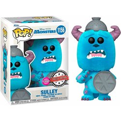 FIGURA POP DISNEY DISNEY MONSTRUOS S.A. 20TH SULLEY FLOCKED EXCLUSIVE - Teknashop Ltd