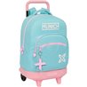 MOCHILA GDE. C/RUEDAS COMPACT EXTRAIBLE MUNICH "HEAVEN" - Teknashop Ltd