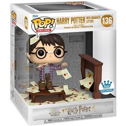 FIGURA POP DELUXE HARRY POTTER ANNIVERSARY HARRY POTTER WITH HOGWARTS LETTERS EXCLUSIVE - Teknashop Ltd