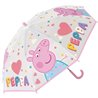 PARAGUAS MANUAL 46 CM PEPPA PIG "HAVING FUN" - Teknashop Ltd