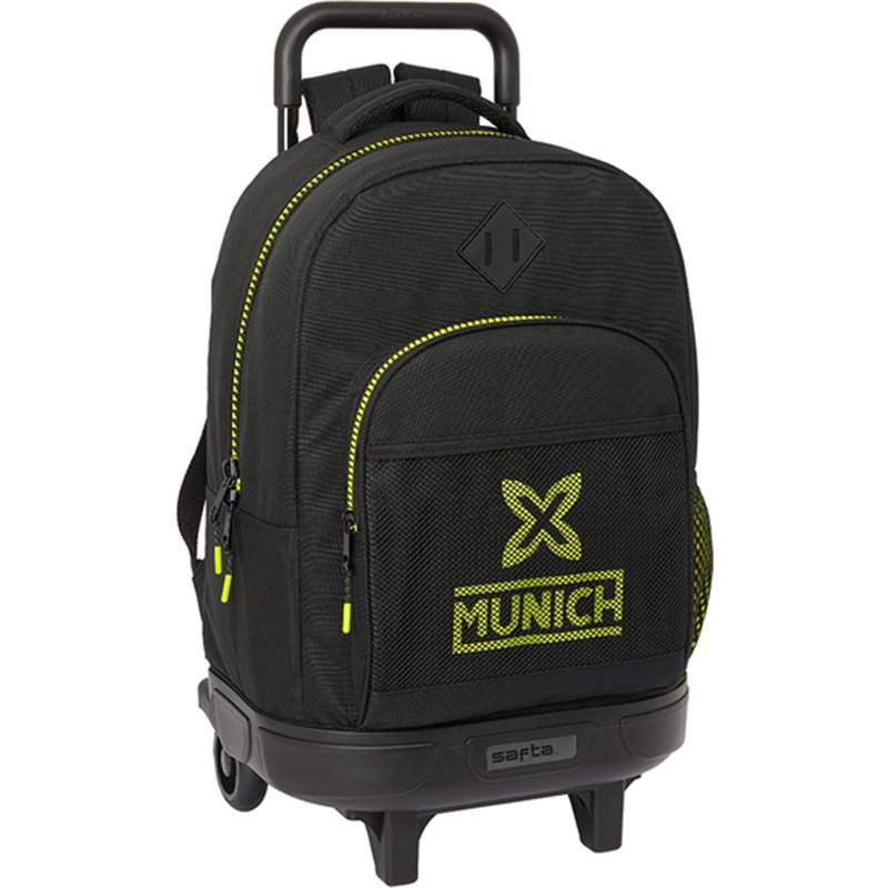 MOCHILA GDE. C/RUEDAS COMPACT EXTRAIBLE MUNICH "BEAT" - Teknashop Ltd