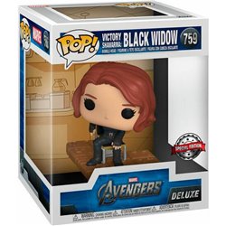 FIGURA POP DELUXE MARVEL LOS VENGADORES AVENGERS BLACK WIDOW EXCLUSIVE - Teknashop Ltd