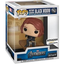 FIGURA POP DELUXE MARVEL LOS VENGADORES AVENGERS BLACK WIDOW EXCLUSIVE - Teknashop Ltd