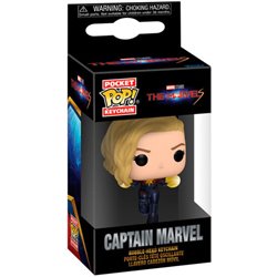 LLAVERO POCKET POP THE MARVELS CAPTAIN MARVEL - Teknashop Ltd