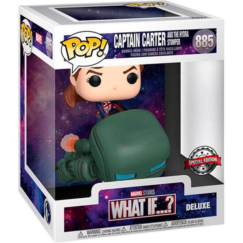 FIGURA POP MARVEL WHAT IF CAPTAIN CARTER EXCLUSIVE - Teknashop Ltd