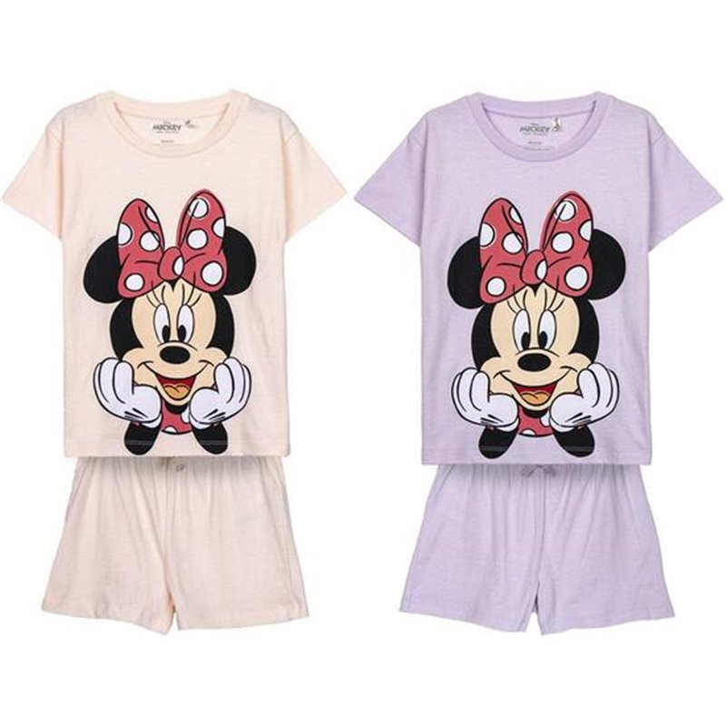 PIJAMA CORTO MINNIE PURPLE - Teknashop Ltd