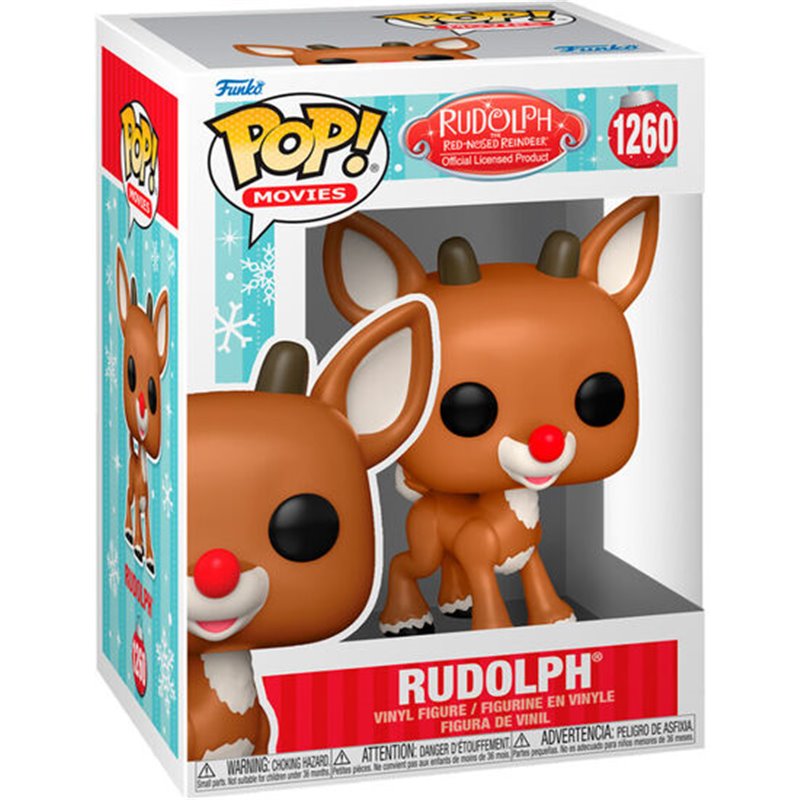 FIGURA POP RUDOLPH THE RED-NOSED REINDEER RUDOLPH - Teknashop Ltd