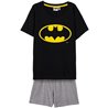 PIJAMA CORTO SINGLE JERSEY BATMAN BLACK - Teknashop Ltd