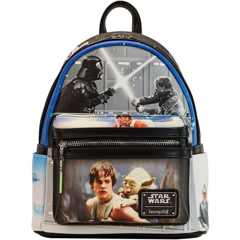 MOCHILA FINAL FRAMES STAR WARS THE EMPIRE STRIKES BACK LOUNGEFLY 25CM - Teknashop Ltd