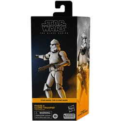 FIGURA PHASE II CLONE TROOPER THE CLONE WARS STAR WARS 15CM - Teknashop Ltd