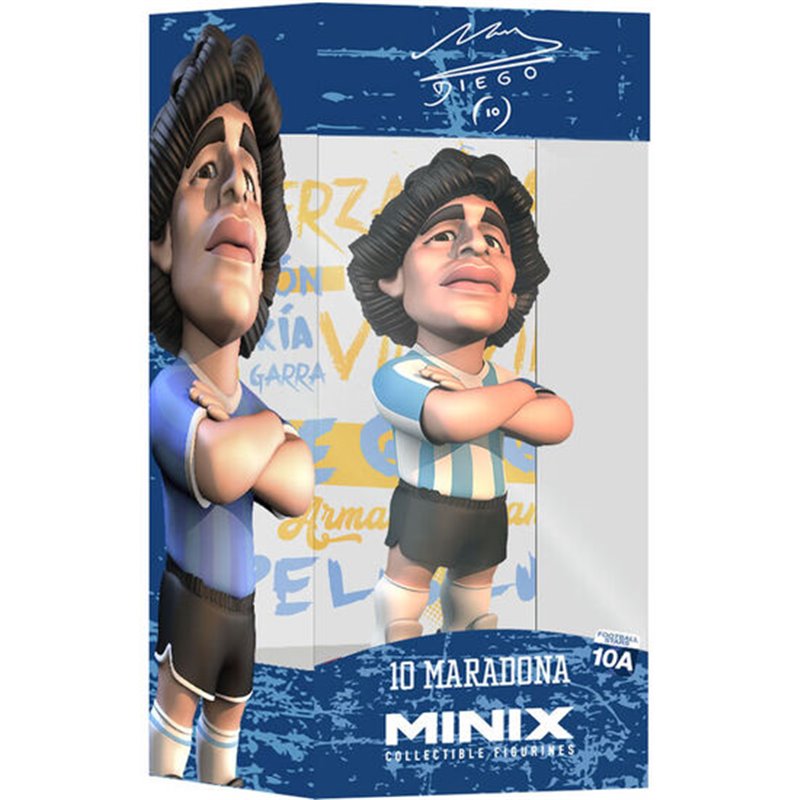 FIGURA MINIX DIEGO MARADONA ARGENTINA 12CM - Teknashop Ltd