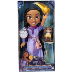 MUÑECA ASHA WISH DISNEY 38CM SONIDO - Teknashop Ltd