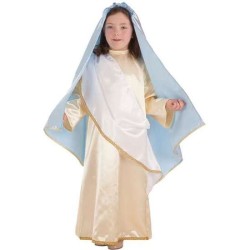 DISFRAZ INFANTIL VIRGEN MARIA T-1 (3-5 AÑOS) - Teknashop Ltd