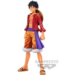 FIGURA MONKEY D LUFFY WANOKUNI THE GRANDLINE SERIES ONE PIECE DXF 16CM - Teknashop Ltd