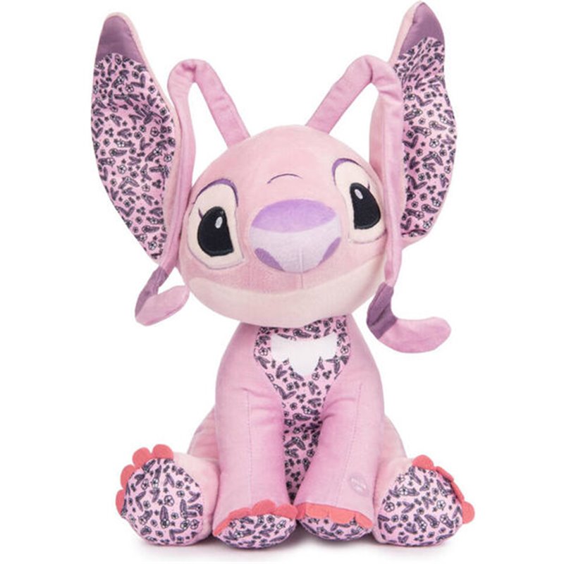 PELUCHE ANGEL STITCH 100TH ANNIVERSARY DISNEY 30CM SONIDO - Teknashop Ltd