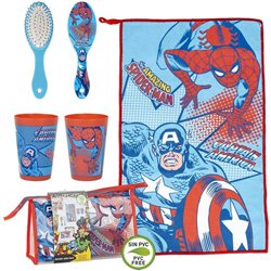 NECESER ASEO VIAJE ACCESORIOS AVENGERS - Teknashop Ltd