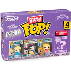 BLISTER 4 FIGURAS BITTY POP DISNEY PRINCESAS CENICIENTA - Teknashop Ltd