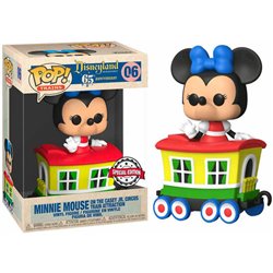 FIGURA POP DISNEY TRAIN CASEY JR- MINNIE IN CAR 6 EXCLUSIVE - Teknashop Ltd