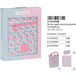 SET DE REGALO PQÑO. MOOS "FLORES" - Teknashop Ltd