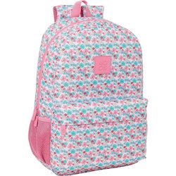 MOCHILA ADAPT.CARRO RECICLADO MOOS "FLORES" - Teknashop Ltd