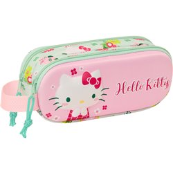 PORTATODO DOBLE 3D HELLO KITTY - Teknashop Ltd