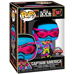 FIGURA POP MARVEL FALCON Y EL SOLDADO DE INVIERNO CAPITAN AMERICA EXCLUSIVE - Teknashop Ltd