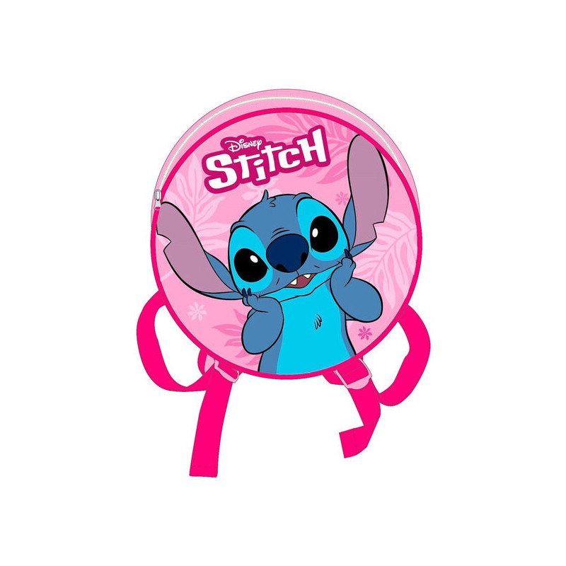 MOCHILA REDONDA STITCH DISNEY 27CM - Teknashop Ltd