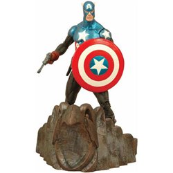 FIGURA CAPITAN AMERICA MARVEL SELECT 18 CM - Teknashop Ltd