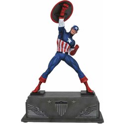 ESTATUA RESINA CAPITAN AMERICA MARVEL 30CM - Teknashop Ltd