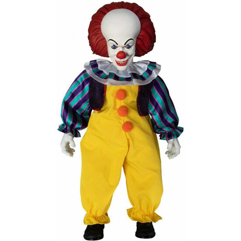 MUÑECO MDS PENNYWISE STEPHEN KINGS 1990 IT 46CM - Teknashop Ltd